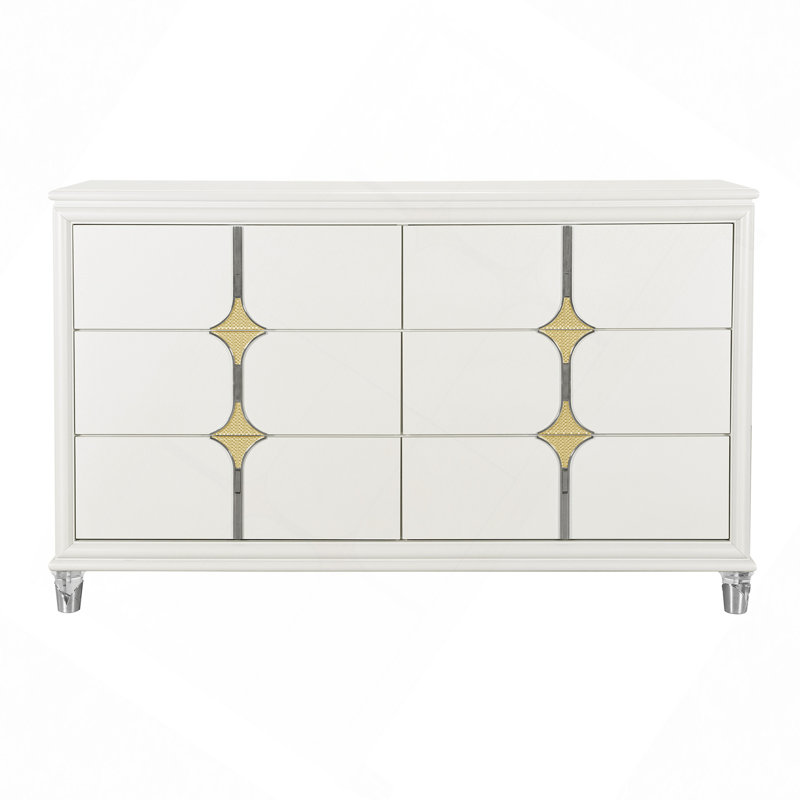 Commode à tiroirs, commode Uriuni Gold