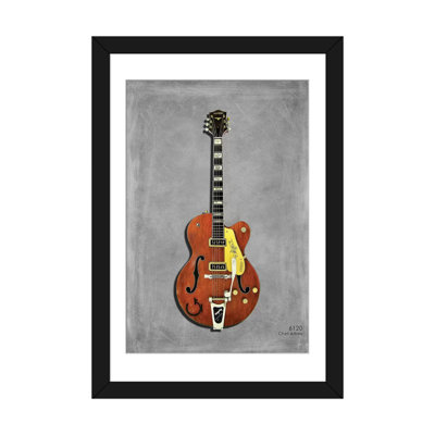 «Gretsch 6120 Chet Atkins 56» par Mark Rogan, impression sur toile tendue