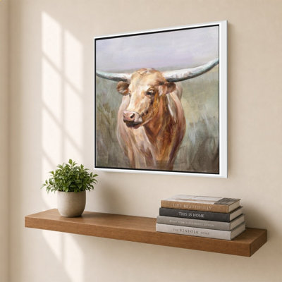 «Big Sky Longhorn» par Danhui Nai, impression sur toile