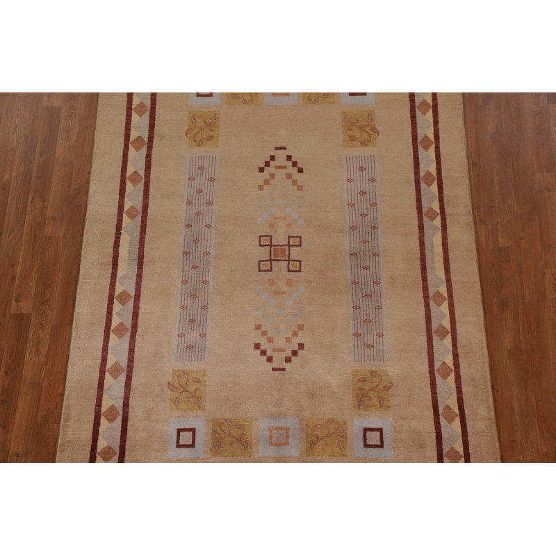 Tapis oriental fait à la main Gabbeh 5 x 9