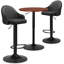 Table bistro et tabourets de bar pivotants de 23,5 po Belcherry-1775883963-1775883962