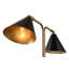 Frederick Cooper 23" Antique Brass/Black Desk Lamp