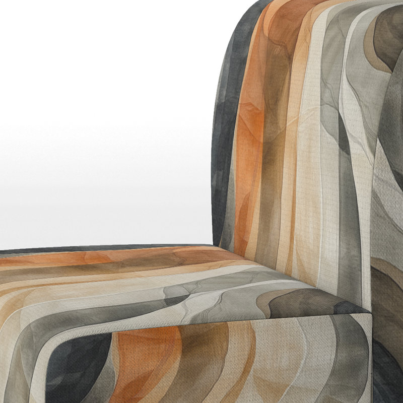 Fauteuil de chambre Abstract, Slipper Armless
