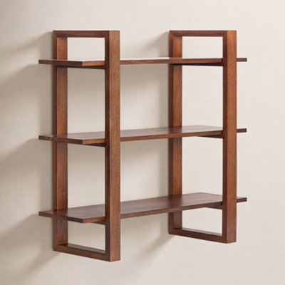 Sufjan Solid Wood Tiered Shelf