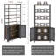Étagère à livres en acier H 66,93 "x l 28,94" Buis-275894898
