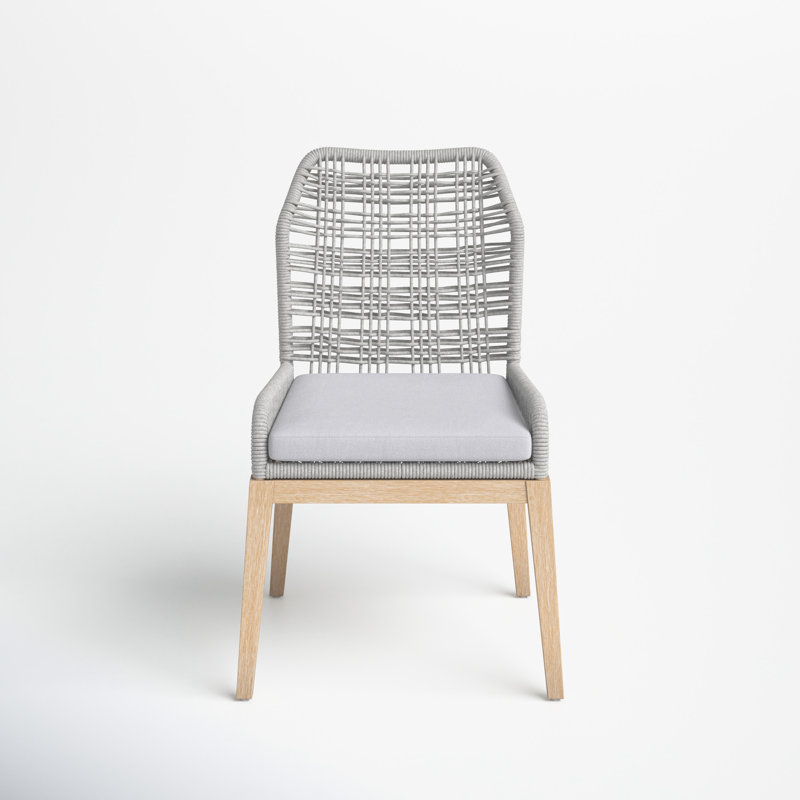 Lago 17'' H Upholstered Side Chair, Gray