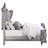 Olander Antique Platinum and Gray Wingback Bed-90540001