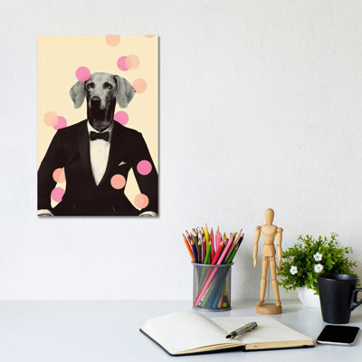 Tenue De Soirée by Kiki C Landon - Wrapped Canvas Print