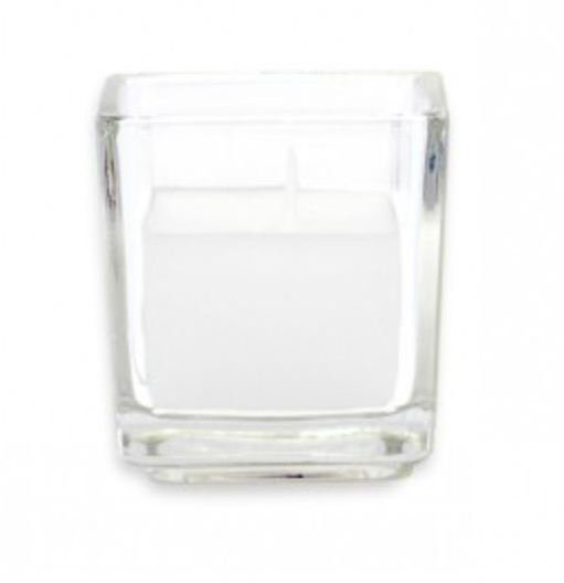 Bougie parfumée Citronella, Blanc