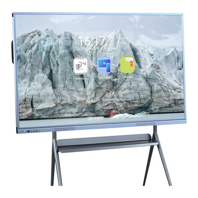 JYXCN Dépêchez-vous! Smart Board 65 pouces tout-en-un - écran tactile avec double système et partage de nuage, permet l'apprentissage en classe, simplifie les flux de travail au bureau et offre de superbes présentations