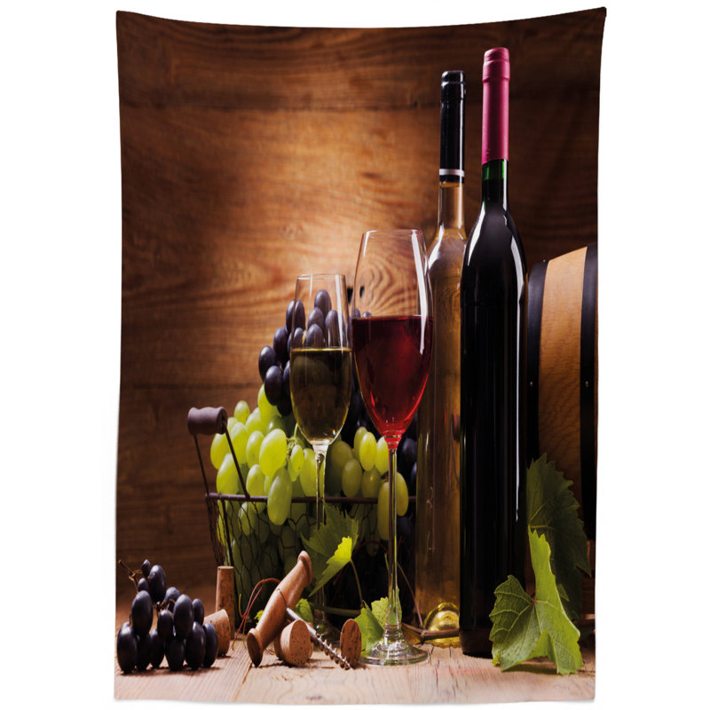 Wine Tablecloth, 70" x 52"