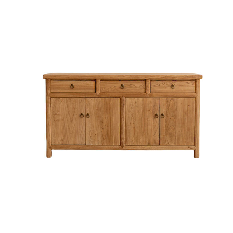 Armoire de véranda en bois massif