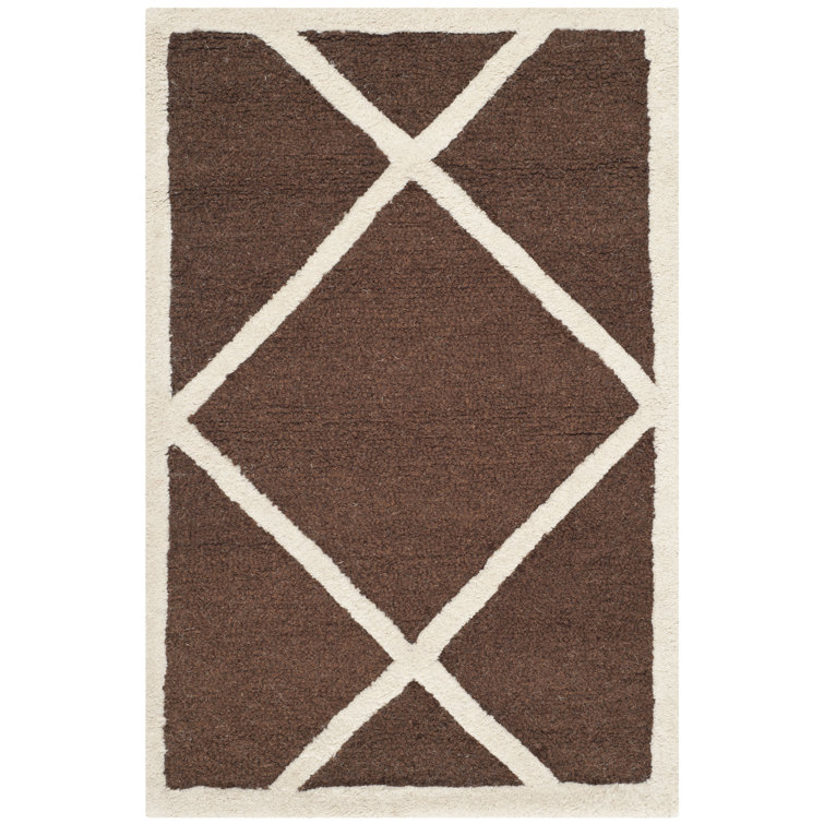 Sanyla Hand Tufted Wool Geometric Rug