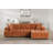 109" Channel Tufted Upholstered L-Shape Sectional Sofa Chaise-532550532-532550534-510887628