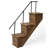 Mapleville 3 Piece Wood Accent Shelf