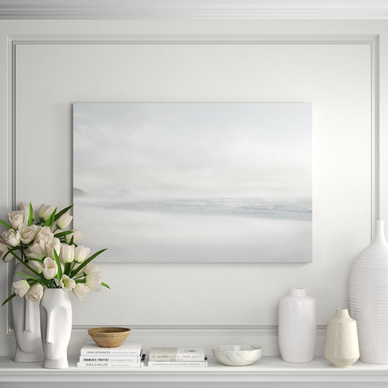 Inspiro Lux III Print by Barclay Butera, 24" H x 36" W x 1.5" D, Glass Coat