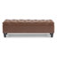Banc repose-pieds avec rangement