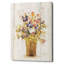 «Wild Flowers in Vase II on Barn Board» par Cheri Blum, art mural sur toile-1274507785