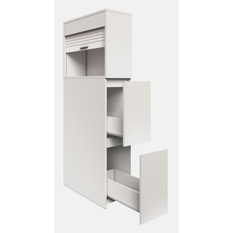 Anfernee Bathroom Cabinet, White