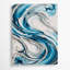 Abstrait art fluide sur toile grise 54-1147479228