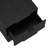 Clive 22" Mid-Century Modern 2-Drawer Nightstand in Black and Gold-1922606185