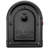 Roxbury 9 in x 11 in Steel Post Mounted Mailbox-45393450
