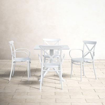 Cordelia Square 4 - Person Outdoor Dining Set