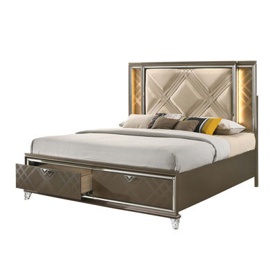 Ordaz Upholstered Platform Storage Bed