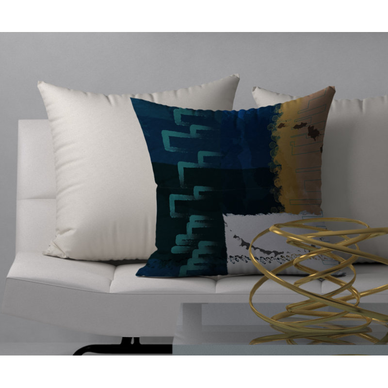Coussin décoratif carrée à vitesse conviviale, 18 po x 18 po