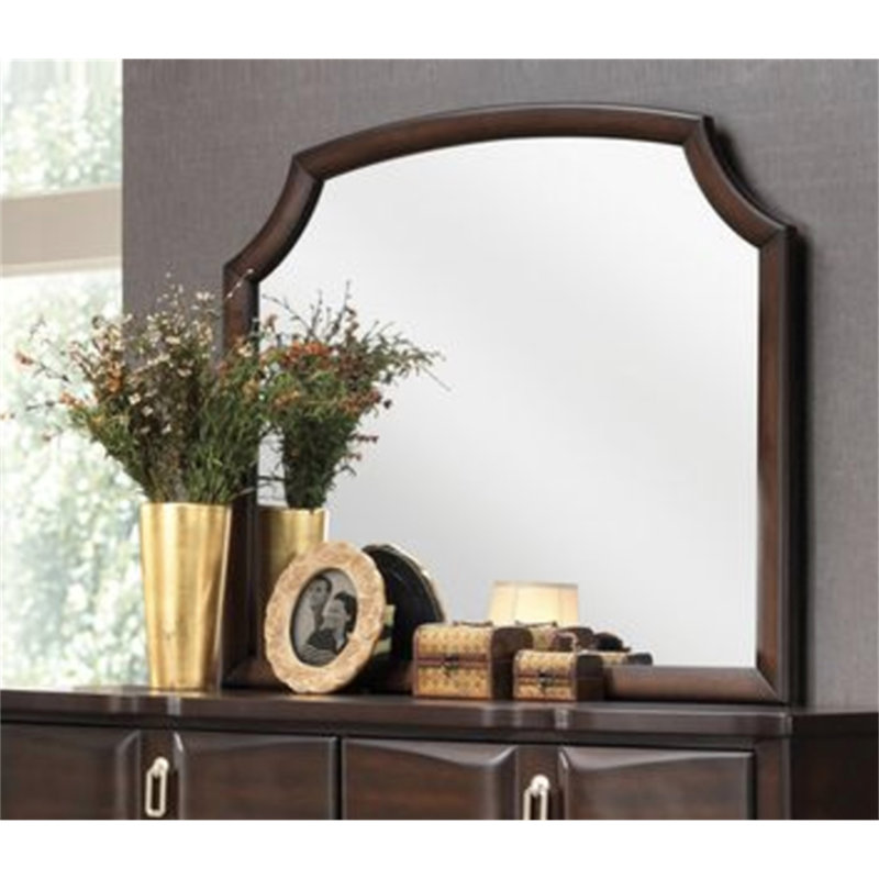 Lancaster Espresso Finish Mirror