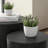 Nesting Coffee Table Set Of 2, Modern Round Coffee Table With Non-Slip Feet, Wood Side Table For Living Room, Bedroom, Office, Balcony, Terrace,Small Space, No Assembling, Matte Black