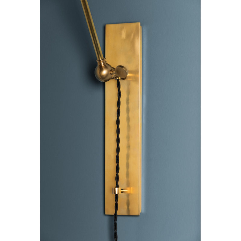 METAL NO. 2 Plug-in Sconce by Mark D. Sikes