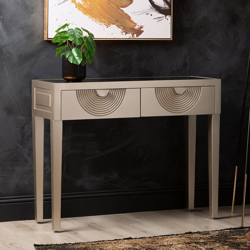 Ammamaria 105cm Console Table and Mirror Set