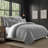 Elsie Linen Look Duvet Cover 8 Piece Designer Set-101216983-101216968