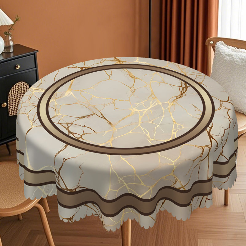 Nappe rectangulaire 1pc, Rond 60 po
