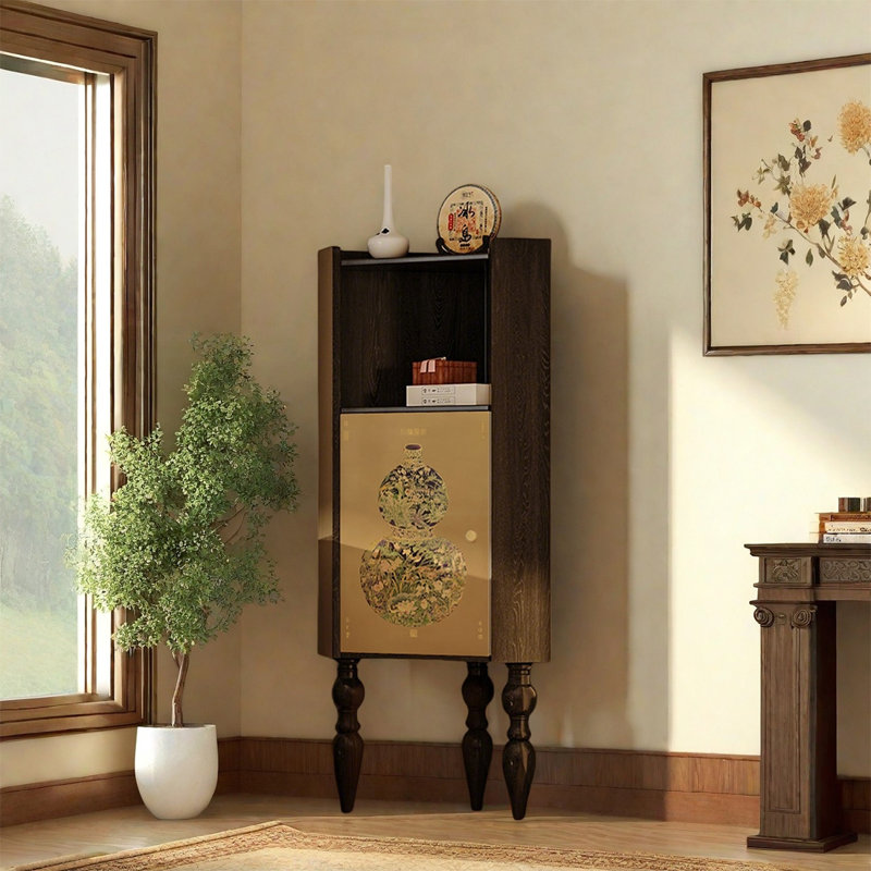 Simple Pine Cabinet with Storage Space