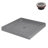 Streamline 36 in. x 36 in. Corner Acrylic Shower Base in Matte Grey with Center Drain, Drain Included-118934360