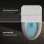 Toilette à bidet intelligente sans réservoir Piedmont