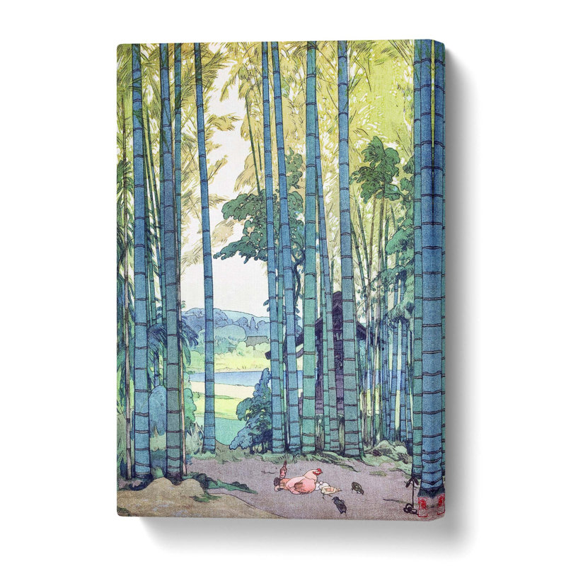 Bamboo Grove - Wrapped Canvas Painting, 76 cm H x 50 cm W