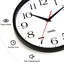 Horloge murale silencieuse, lot de 2