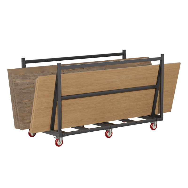Heavy-Duty Drywall Cart, 3000 LB Plywood Cart & 3-in-1 Adjustable Panel Truck Cart for Sheetrock, Plywood, Glass, and Windows​