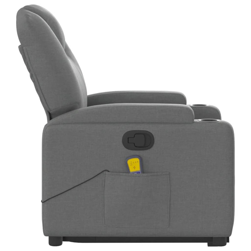 Fauteuil de massage, Tissu gris