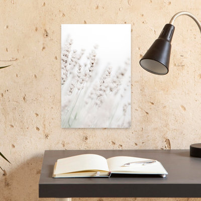 Grass straws Abstract Contemporary Flower Plant Wall Art Print