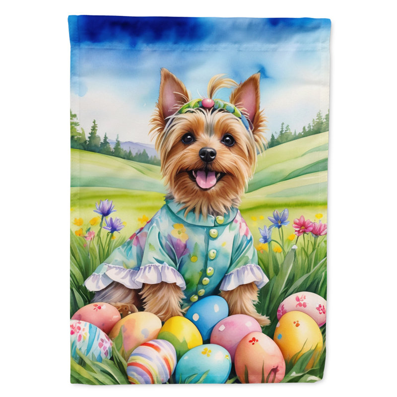 Easter Egg Hunt Double Sided 15.5'' H x 11.25'' W Polyester Easter Garden Flag
