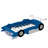 Meridian Race Car Platform Bed With Wheels, Pine Wood And MDF-1290319197-1290319193