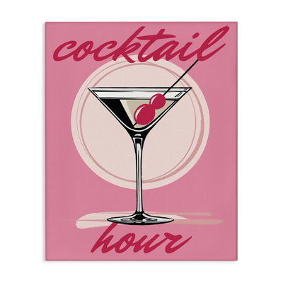«Cocktail Hour on Pink» par Elizabeth Medley