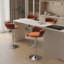 Christal Height Adjustable Swivel Bar Stool-1737403385-1737403382