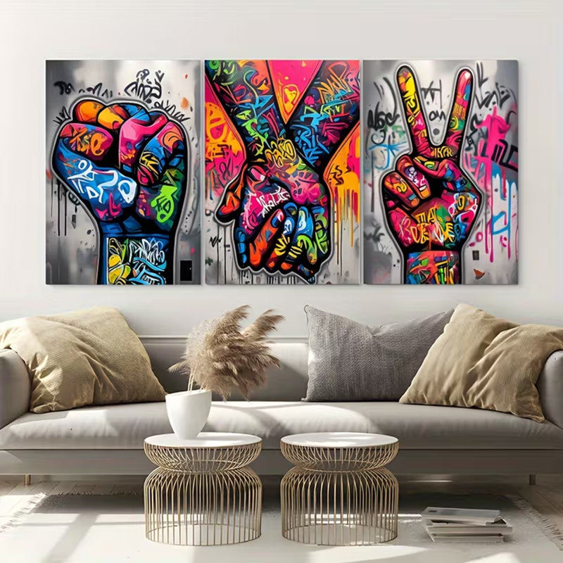 3 Piece Print on Canvas
