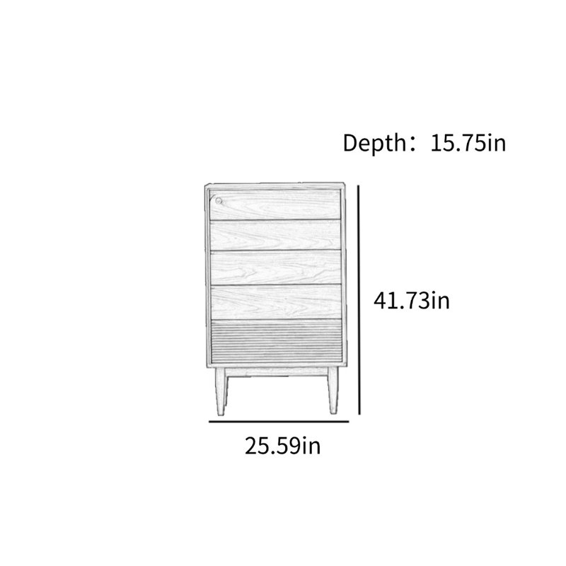 Une commode décorative simple et simple
