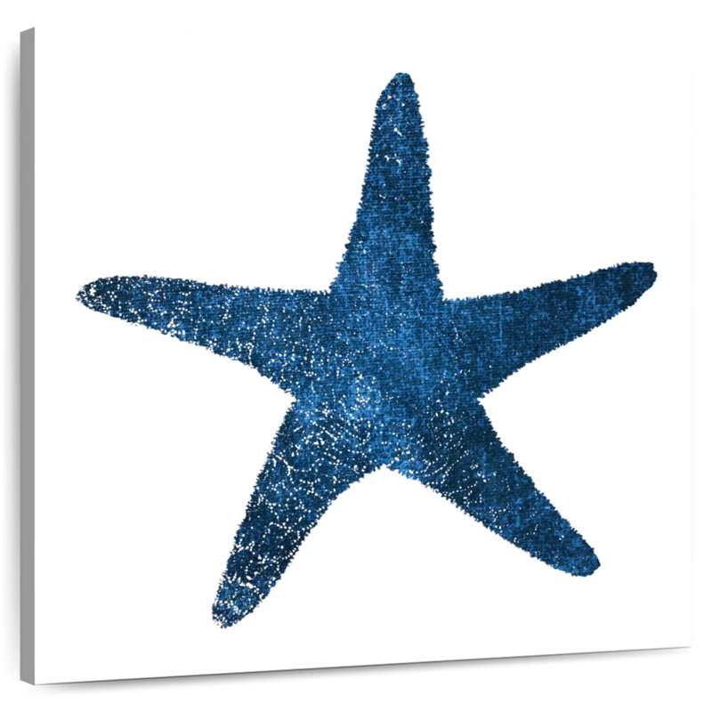 Aletra Navy Starfish, 36" H x 36" W